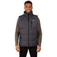 Trespass Men's Clasp Padded Gilet Bodywarmer in Dark Grey | Size: Large