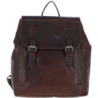 Ashwood Leather Men's 'Enrico' Real Leather Vintage Backpack in Brown