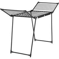 tectake Clothes Airer Life in Black