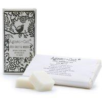 Serenityy Agnes + Cat Sea Salt & Moss Box of 8 Soy Wax Melts in White | Size: 8 Pack