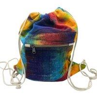 Serenityy Tiedye Hemp String Bag - Multi