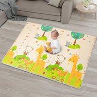 Yum Yums 200x150cm Soft Waterproof Baby Play Mat - My Animal Friends Design | Size: 200x150 cm