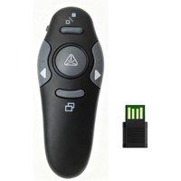 SPETLEK Wireless USB Presenter for PowerPoint in Black