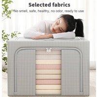 SPETLEK Folding Storage Box 1pcs in Grey | Size: Large