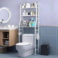 SPETLEK 3-Tier Over Washing Machine Shelves WHITE | Size: 0.6m2