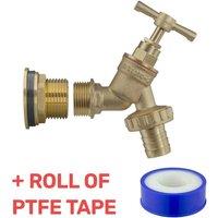 SPETLEK Water Butt / Rain Barrel Outlet Adaptor in Gold | Size: 10000mm x 520mm