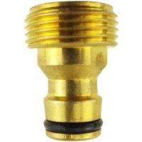 SPETLEK 2x Solid Brass Patio Watering Fittings in Gold | Size: 100g
