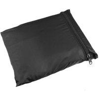 FLAVORA 3 Seat (162x66x89cm) Waterproof Garden Bench Seat Cover in Black | Size: 0.6m2