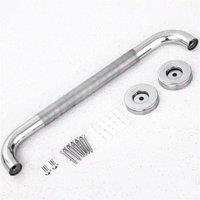 NESTLUNE 30cm Safety Grab Bar Bathroom Support Handle Steel in Silver