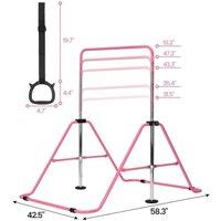 SPETLEK Gymnastics Bar in Pink | Size: 0-12 m