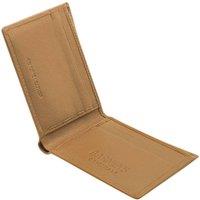Barneys Originals Men's 4 Slot Bi-Fold Wallet in Tan