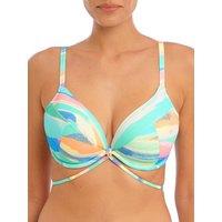 Freya Women's Summer Reef Underwired Bikini Top in Blue | Size: 34E