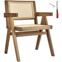 tectake Dining Chair Lizzy Per Piece - Light Oak | Size: 1 Pack