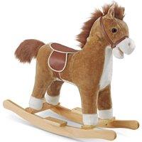 tectake Rocking Horse 61 Cm - Brown
