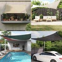 Berkfield Home Sunshade Sail 160 g/m Red 4/5x4 m HDPE
