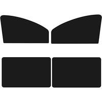 Nordara 4X Magnetic Car Window Sun Shade UV Cover in Black
