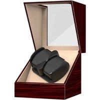 Kelvenix Rotation Storage Case Wooden Display Box in Brown | Size: 1000mm