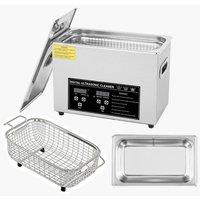 SPETLEK 2L Digital Ultrasonic Cleaner Ultra in Silver | Size: 0.6m2