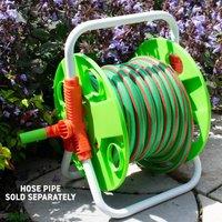 SPETLEK hose reel+15m garden hose in Green | Size: 100g