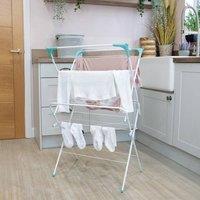 EONLION 2 Tier Clothes Drying Airer in White | Size: 100 cm