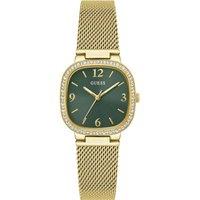 Guess Women's GW0354L5 Tapestry 32mm Quartz Watch in Gold