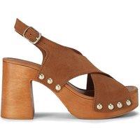 Carvela Women's 'Lava Sandal' Leather Sandals in Tan | Size: 3