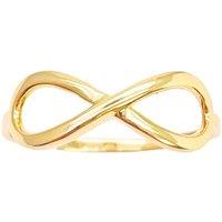 Raina Jewels Women's 22ct Gold Infinity Ring High Polished 5.8 mm Width Size N