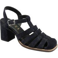 Ravel Women's Navy Suede 'Laxton' Heeled Sandals | Size: 3