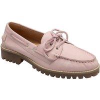 Ravel Women's 'Norham' Nubuck Loafers in Pink | Size: 4