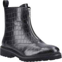 Hush Puppies Women's Gena Front Zip Boot in Black | Size: 7