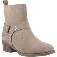 Hush Puppies Women's Iria Buckle Boot in Taupe | Size: 8
