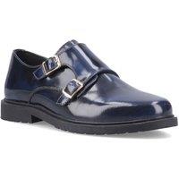 Hush Puppies Women's Verity Hi-Shine Monk in Navy | Size: 8