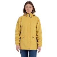 Trespass Women's Flourish Waterproof Jacket in Yellow | Size: Small