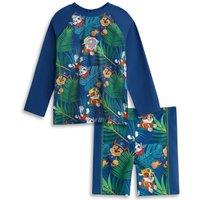 Paw Patrol Boy's 2 Piece Swim Set | Navy | Official Merch in Blue | Size: 2-3 Years