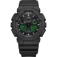 Casio Men's GA-100BEG-1AER G-Shock 51mm Quartz Watch in Black