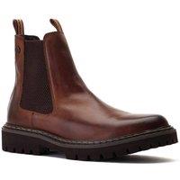 Base London Men's Utah Chelsea Boot in Brown | Size: 7
