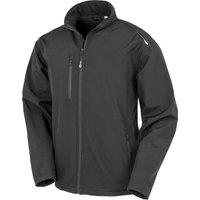 Result Men's Soft Shell Jacket in Black | Size: Medium