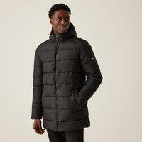 Regatta Men's Lakiver Padded Jacket in Jet Black | Size: Small