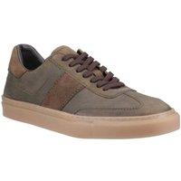 Hush Puppies Men's Riley Trainer in Khaki | Size: 8