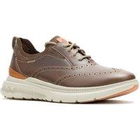 Hush Puppies Men's Excel Wingtip Shoe in Brown | Size: 7