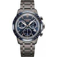 Roamer Men's 968988-44-45-20 Mercury 44mm Quartz Watch in Dark Grey