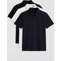 Tommy Life Men's Cotton-Blend Polo T-Shirt | Size: Small