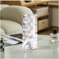 H&O Direct Crystal Diamond RGB LED Table Lamp with Remote Control
