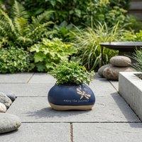 Garden Greatness Journey Dragonfly Planter Pot