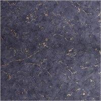 Superfresco Easy Gilded Plaster Navy Copper Textured Plain Wallpaper | Size: 10000mm x 520mm