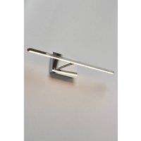 BHS Lighting Dougie Rechargeable Picture Wall Light in Silver