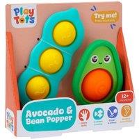 Play Tots Avocado & Bean Popper Baby Sensory Toys