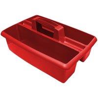EONLION Red 2 Section Large Plastic Caddy | Size: 100 cm