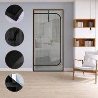 FLAVORA black-Magnetic 100x210cm Pet & Mosquito Proof Screen in Black | Size: 1