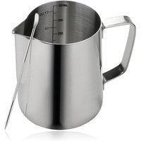 SPETLEK Milk Jug Stainless Steel 350ml in Silver | Size: 0.6m2